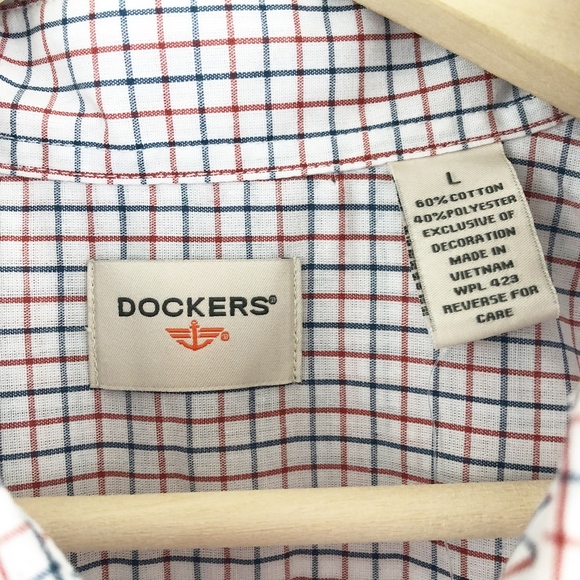 Dockers Standard Fit Short Sleeve Button Down - Picture 3 of 5
